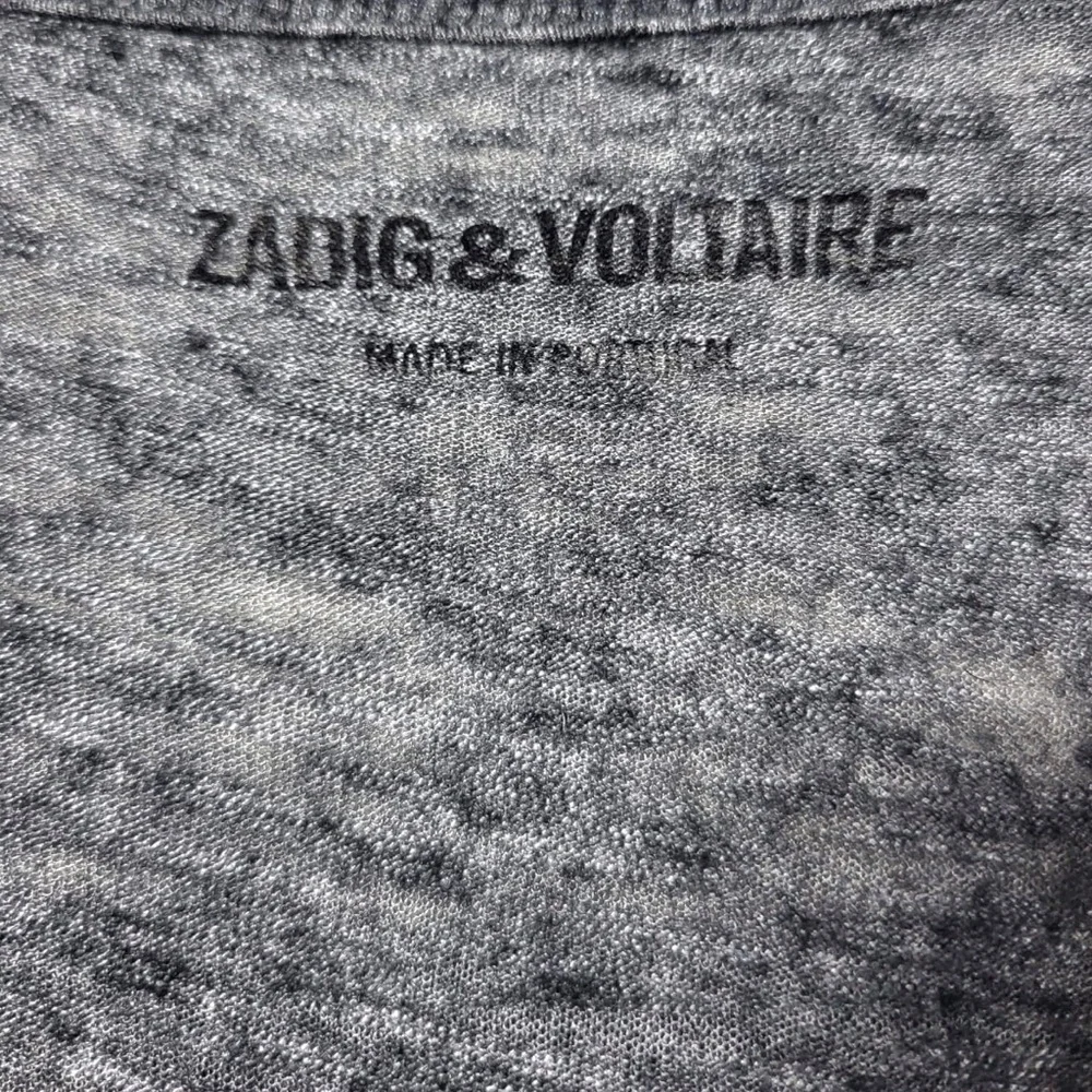 Zadig & Voltaire Winter Fringes Wool/Angora Blend Mini Dress in Grey - Picture 7 of 13